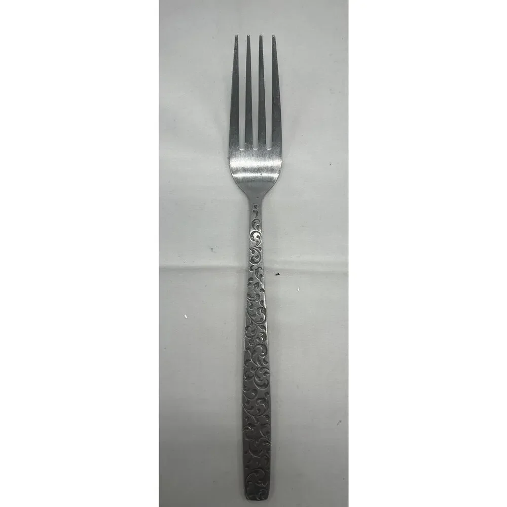 Vintage Corsican Japan Stainless Flatware 4 Knives 1 Fork 2 Soup Spoons